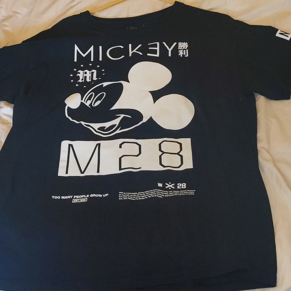 Neff Disney Mickey T-shirt black large